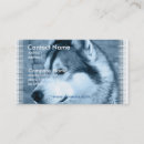 Buscar alaska tarjetas de visita Perro