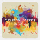 Buscar tarjetas de visita modernas pegatinas Para todos