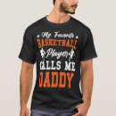 Buscar día de padres del baloncesto camisetas Favorito