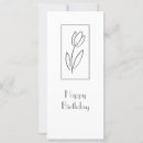Buscar de tulipanes tarjetas Minimalista