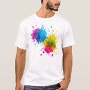 Buscar pintura colorida camisetas Diseño