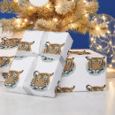 Buscar tigre papel de regalo Para ella