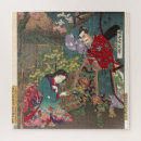 Buscar geisha japonés puzzles Oriental
