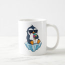 Buscar dibujo animado del pingüino tazas Divertido