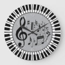 Buscar treble clef relojes de pared Music