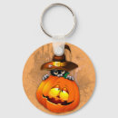 Buscar bruja de halloween llaveros Gatito