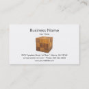 Buscar artesanías en madera tarjetas de visita General y unisex