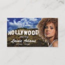Buscar hollywood tarjetas de visita Actor