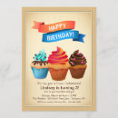 Buscar la magdalena invitaciones de cumpleaños General y unisex