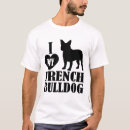 Buscar bulldog francés camisetas Amante de los perros