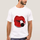 Buscar labios rojos camisetas Belleza