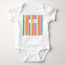 Buscar rayado bebe ropa Arco iris