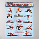 Buscar estiramientos posters Flexibilidad