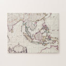 Buscar mapas del vintage puzzles Asiático
