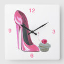 Buscar zapatos relojes de pared Rosa