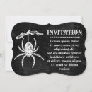 Buscar araña gótica invitaciones Gótico