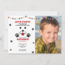 Buscar perros de trineo invitaciones Niño