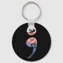 Buscar punto y coma llaveros Ansiedad