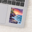 Buscar viaje pegatinas Puesta de sol