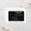 Buscar fiesta de retiro negro invitaciones Para él