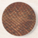 Buscar piel de serpiente posavasos Reptil