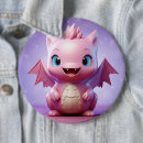 Buscar dragón lindo pins Divertido