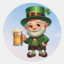 Buscar leprechaun pegatinas Trebol