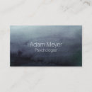 Buscar psicología tarjetas de visita Elegante