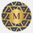 Buscar monogram triangulares pegatinas Moderno