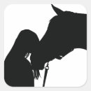Buscar caballo negro pegatinas Blanco