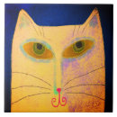 Buscar gato amarillo azulejos Colorido