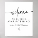 Buscar bautizo blanco posters Signo de bienvenida