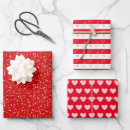 Buscar brillo rojo papel de regalo Elegante