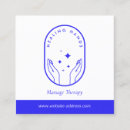 Buscar manos del masaje tarjetas de visita Acupuntura