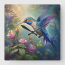 Buscar hummingbird relojes de pared Colorido