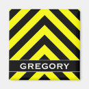 Buscar rayas amarillas negras imanes Nombre