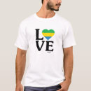 Buscar gabon camisetas Corazón