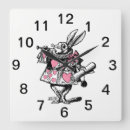 Buscar alice in wonderland relojes de pared White rabbit