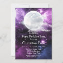 Buscar del espacio exterior invitaciones de cumpleaños Moderno