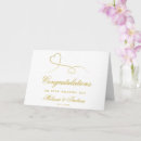 Buscar oro boda tarjetas Elegante