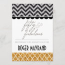 Buscar mens 50th birthday party invitaciones Elegante