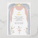 Buscar bailarina invitaciones Para niños
