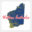 Buscar mapa de australia pegatinas Vacaciones
