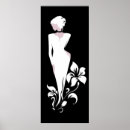 Buscar silueta femenina posters Moderno