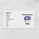 Buscar piense tarjetas de visita Cerebro