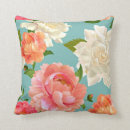 Buscar flores azules grandes cojines Para ella