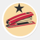 Buscar aplauso pegatinas Rojo