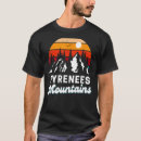 Buscar los pirineos camisetas Retro
