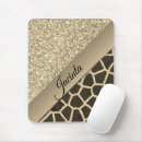 Buscar giraffe alfombrillas de raton Huella de jirafa