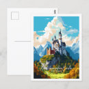 Buscar castillo de neuschwanstein postales Acuarela